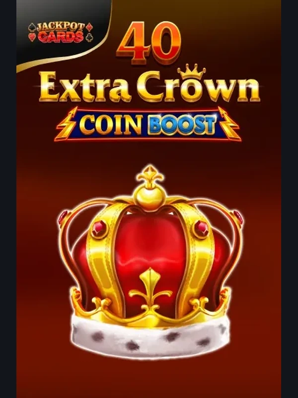 40 Extra Crown Coin Boost jackpot game at Viperspin Casino