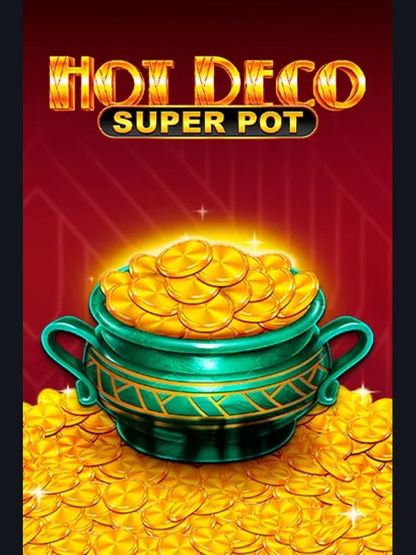 Hot Deco Super Pot jackpot game at Viperspin Casino