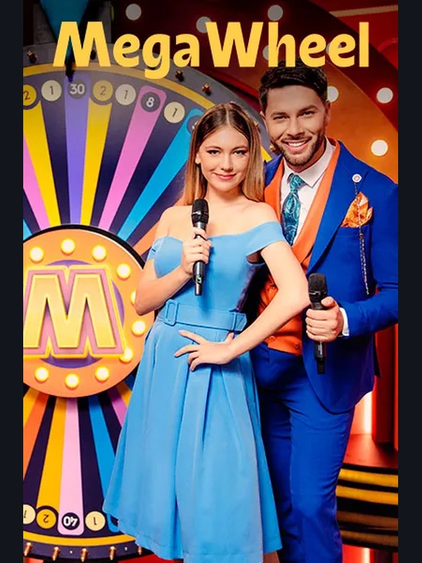 Mega Wheel live game at Viperspin Casino