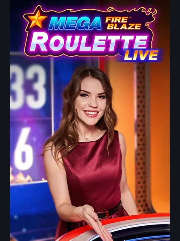 Mega Fire Blaze Roulette Live at Viperspin Casino