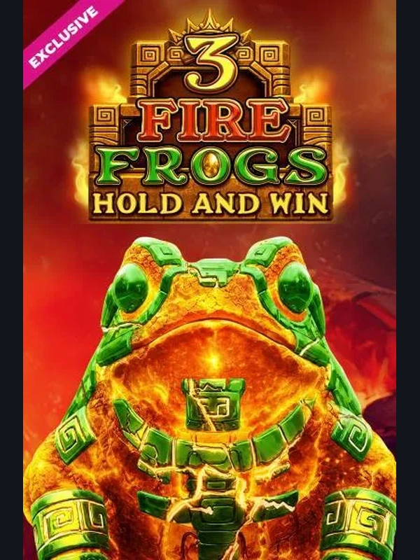 3 Fire Frogs Hold and Win slot at Viperspin Casino